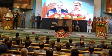 جسٹس علی محمد ماگرے نے جموں و کشمیر اور لداخ کے چیف جسٹس کے طور پر حلف لیا