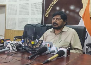 جموں و کشمیر میں ترقی اور امن مودی حکومت کی اولین ترجیح ہے: رام داس اٹھاولے