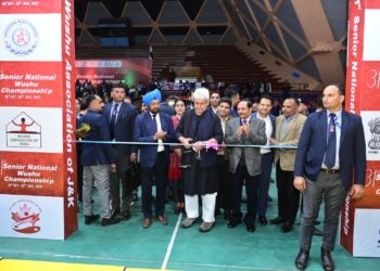 سرینگر میں 31ویں سینئر نیشنل ووشو چیمپئن شپ کا افتتاح