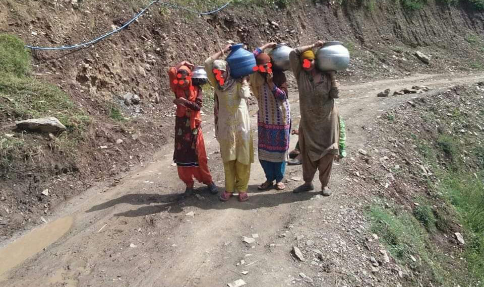 پہاڑی علاقے اور پانی کا مسئلہ