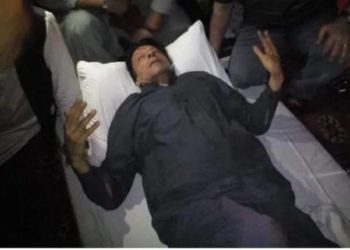 لانگ مارچ میں عمران خان پر قاتلانہ حملہ، ٹانگ میں گولی لگنے سے زخمی