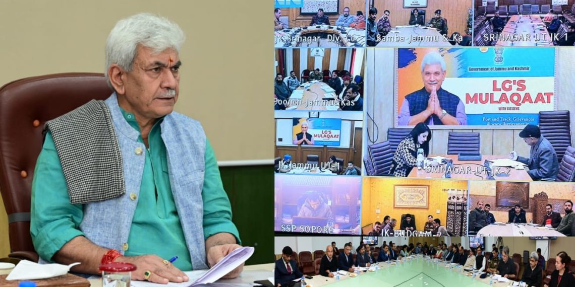 عوام کے مسائل کو سننا انتظامیہ کی اولین ترجیح ہے:لیفٹیننٹ گورنر