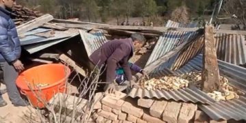 بھدرواہ میں رہائشی مکان مٹی کے تودے کی زد میں آنے سے خاتون جاں بحق