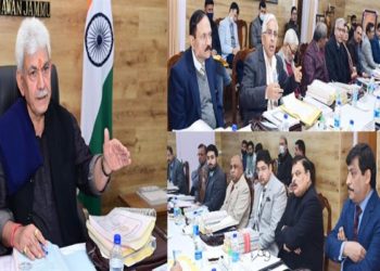 جموںو کشمیر تعلیم کے شعبے میں نئے عزم کے ساتھ آگے بڑھ رہا ہے: ایل جی سنہا