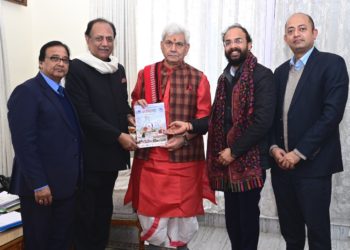 ایم ایس ایم اِی ڈیولپمنٹ فورم کے بانی چیئرمین کی لیفٹیننٹ گورنر سے ملاقات