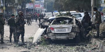ناروال دھماکے : اعلیٰ فوجی افسران اور فارنسک ٹیم کے افسران نے جائے واردات کا دورہ کیا