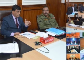 چیف سیکرٹری نے منشیات کی بدعت سے نمٹنے کیلئے جموںوکشمیر میں جاری تمام سرگرمیوں کا جائزہ لیا