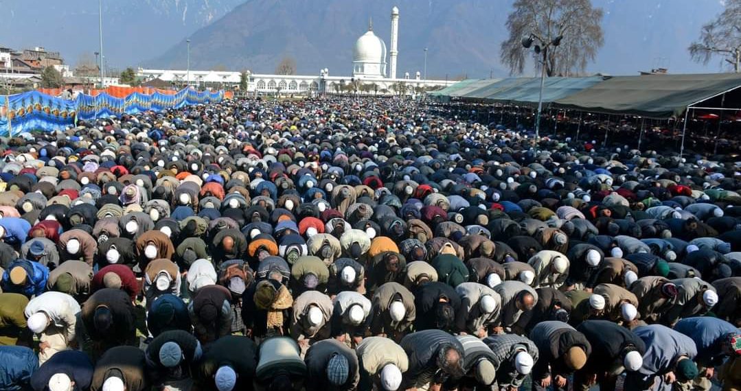 معراج العالم کی اختتامی تقریب :درگاہ حضرت بل میں سب سے بڑی تقریب کا انعقاد