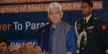 جموں وکشمیر 40 فیصد ی آبادی پر پراپرٹی ٹیکس لاگو نہیں ہوتا۔ منوج سنہا