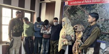 نوگام میں جسم فروشی کے ریکٹ کا پردہ فاش میاں بیوی سمیت تین گرفتار: پولیس