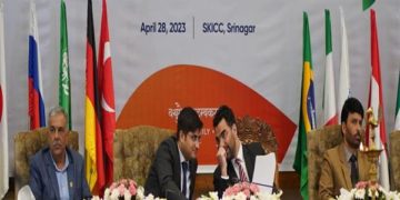 محکمہ سیاحت نے SKICC میں ماڈل G-20 سمٹ کی میزبانی کی