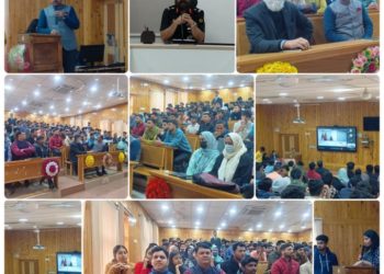 لیفٹیننٹ جنرل آر ایس رین نے این آئی ٹی سری نگر میں ماہرانہ گفتگو کی