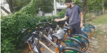 سائیکل ‏شیئرنگ سسٹم جموں میں کافی مقبول