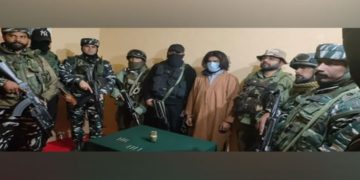 پولیس کا بانڈی پورہ میں ملی ٹینٹ معاون کی گرفتاری کا دعویٰ