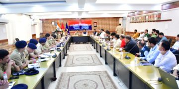 G20 اجلاس کی تیاریوں کیلئے اے ڈی جی پی کشمیر اور ڈویژن کمشنر نے میٹنگ کی مشترکہ صدارت کی
