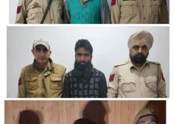 بارہ مولہ: ملک مخالف سرگرمیوں کی پادائش میں تین افراد پی ایس اے کے تحت گرفتار