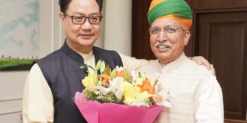 کابینہ میں معمولی پھیر بدل ،کرن رجیجو کی جگہ ارجن میگھوال کو بنا یا گیا وزیرقانون