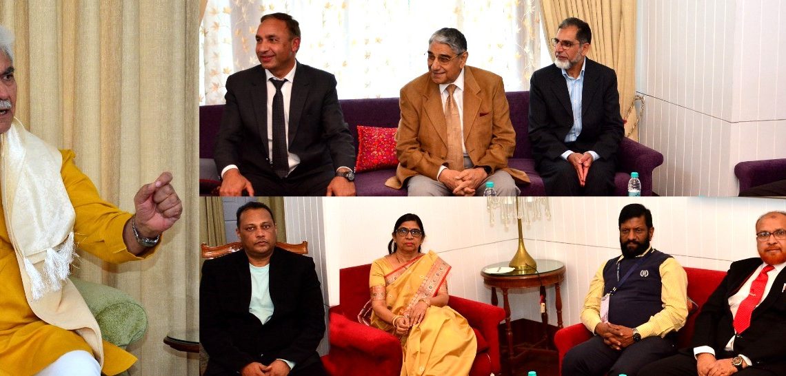 ایس اے پی آئی کے قومی سطح کے ماہرین نے لیفٹیننٹ گورنر سے ملاقات کی