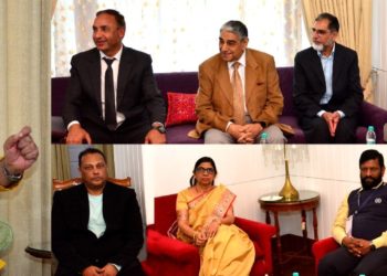 ایس اے پی آئی کے قومی سطح کے ماہرین نے لیفٹیننٹ گورنر سے ملاقات کی
