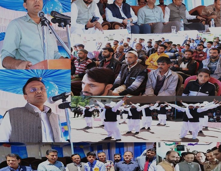 جموں و کشمیر کے سیکرٹری قبائلی امور کا کپواڑہ کا دورہ
