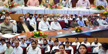 جموں و کشمیر کنونشن سینٹر میںیوتھ سروسز اینڈ اسپورٹس کانکلیو 2023 کا انعقاد