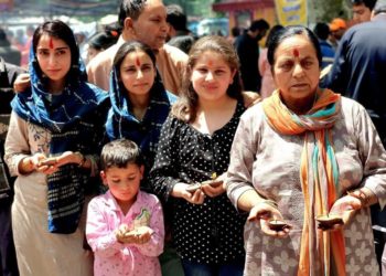 میلہ بھوانی :تولہ مولہ گاندربل میں منعقدہ ہزاروں پنڈتوں کی شرکت ، خصوصی پوجا پاٹ کا اہتمام