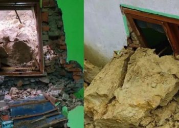 موسلا دھار بارشیں: پلوامہ میں پسی گرنے سے رہائشی مکان کو نقصان