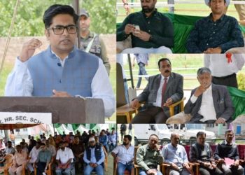 ضلع ترقیاتی کمشنر بانڈی پورہ کا شادی پورہ میں بلاک دیوس کا اِنعقاد