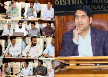 ڈویژن کمشنر اور اے ڈی جی پی نے شری امرناتھ جی یاترا کے انتظامات کا جائزہ لیا
