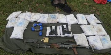 راجوری پونچھ میں نارکو ٹیرر ماڈیول کا پردہ فاش ، 44کلو ہیروئن ، اسلحہ و نقدی برآمد
