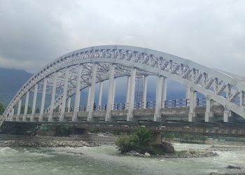 گاندربل میں وائیل پُل کشمیر اور لداخ کے درمیان ایک اہم رابطہ