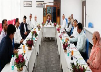 کشمیر یونیورسٹی کی وائس چانسلرنے BAAC کے ساتویں اجلاس کی صدارت کی