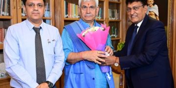 آئی سی اے آئی کے وفد نے ایل جی منوج سنہا سے ملاقات کی