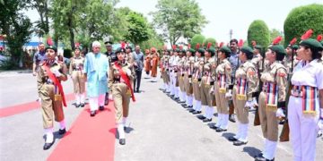 ایل جی منوج سنہا نے نیشنل انٹیگریشن کیمپ میں این سی سی کیڈٹس کے ساتھ بات چیت کی