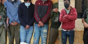 شوپیان اور بارہمولہ میں چار منشیات فروش نشیلی مادہ سمیت گرفتار