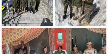 شری امر ناتھ یاترا: اے ڈی جی پی کشمیر وجے کمار کا پنجترنی اور پوتر گھپا کا دورہ