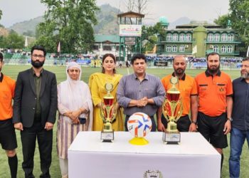 جموں و کشمیر کھیلوں میں شاندار کارکردگی کا مظاہرہ کر رہا ہے۔ سرمد حفیظ