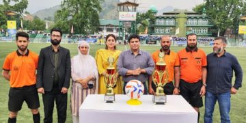 جموں و کشمیر کھیلوں میں شاندار کارکردگی کا مظاہرہ کر رہا ہے۔ سرمد حفیظ