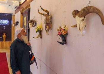 سری نگر کے کشمیر آرٹ ایمپوریم میں بون کارونگ کی دو روزہ نمائش کا انعقاد
