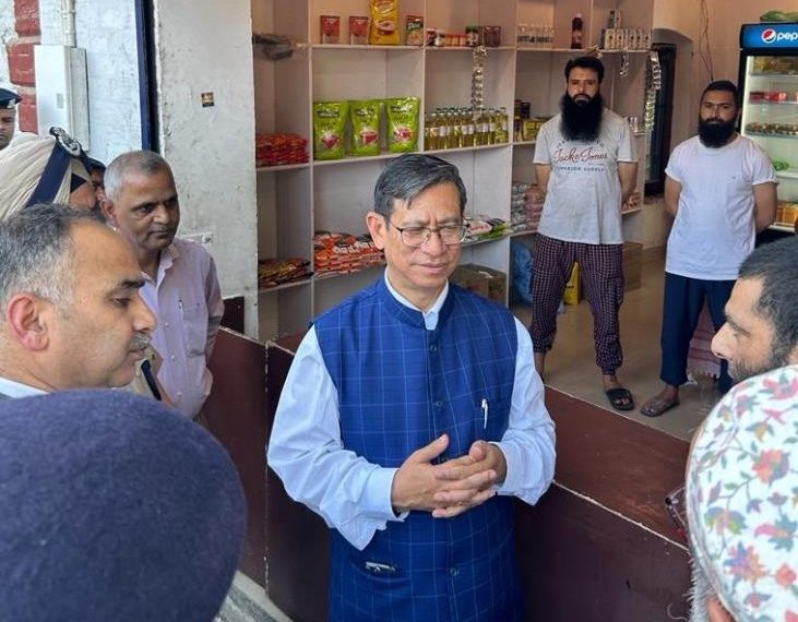 چیف جسٹس نے سنٹرل جیل سری نگر کا دورہ کیا