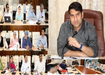 ڈی سی سری نگر نے جامع مشن اندرا دھنش پروگرام 5.0 پر ڈسٹرکٹ ٹاسک فورس کی میٹنگ کی صدارت کی