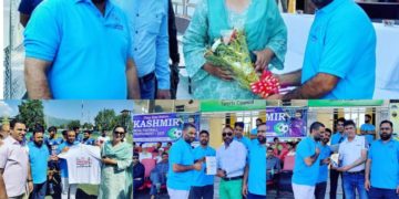 کشمیر میگا فٹ بال ٹورنامنٹ کا 9واں ایڈیشن سری نگر میں شروع