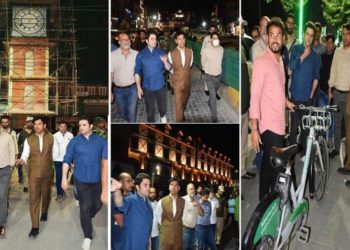 ڈویژنل کمشنر کشمیر نے اسمارٹ سٹی کے تحت کاموں پر پیشرفت کا جائزہ لیا