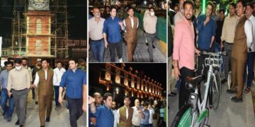 ڈویژنل کمشنر کشمیر نے اسمارٹ سٹی کے تحت کاموں پر پیشرفت کا جائزہ لیا