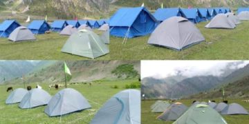 وادی گریز نے پچھلے چند دنوں میں سیاحوں کی دیکھی بڑی تعداد