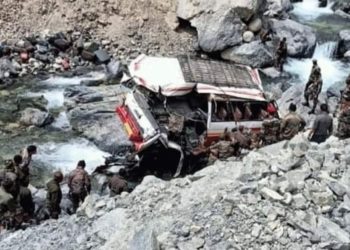 لداخ میں فوجی گاڑی حادثے کا شکار، 9 جوان ہلاک