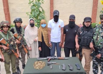 بانڈی پورہ میں ملی ٹنٹ ماڈیول کا پردہ فاش ،ہائی برڈ جنگجو گرفتار:پولیس