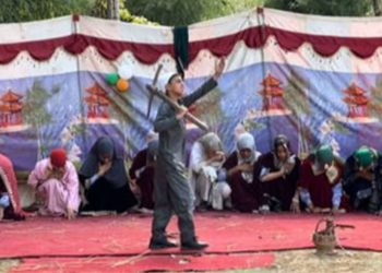 کشمیری طلباء بھارت کی زرعی میراث کا جشن منایا