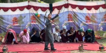 کشمیری طلباء بھارت کی زرعی میراث کا جشن منایا