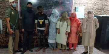 نوگام میں جسم فروشی کے ریکٹ کا پردہ فاش، تین خواتین سمیت پانچ گرفتار :پولیس